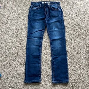 Boys size 12 blue jeans